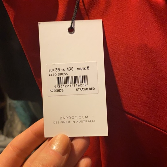 🔥 DRESS!!! Bardot red dress - Picture 3 of 4